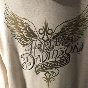 Harley hoodie light weight sweater